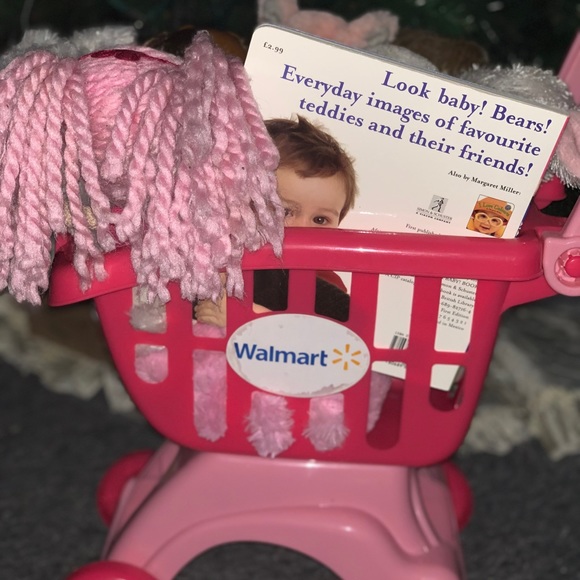 Pink “Walmart” Shopping Cart FULL of Toys!! - Picture 2 of 5